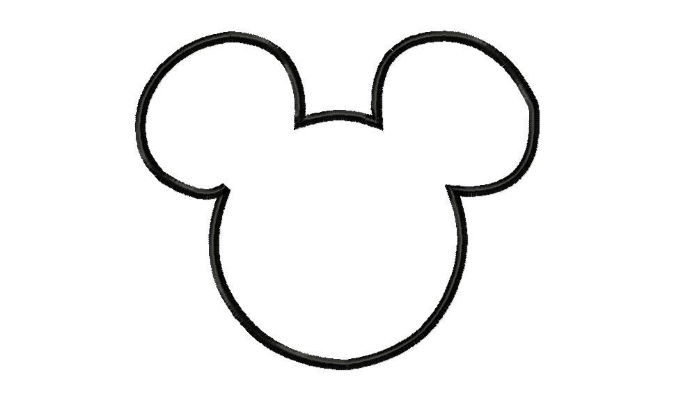 Mickey mouse  black and white mickey mouse ears clip art black and white clipartfox