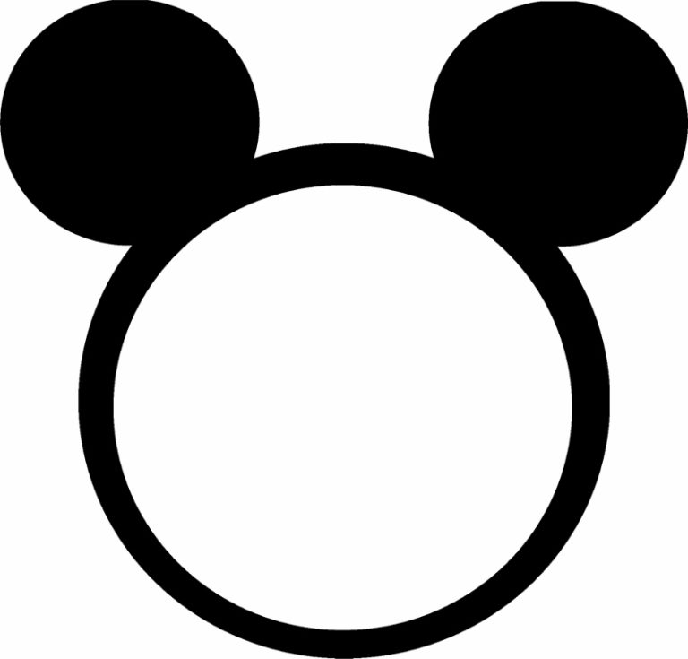 Mickey mouse black and white mickey mouse ears clipart black and white ...