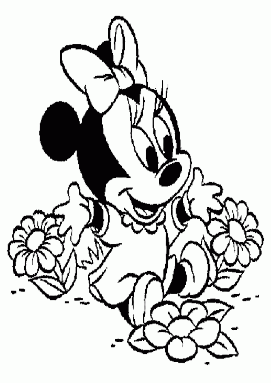Mickey mouse  black and white minnie mouse clipart black and white clipartfox