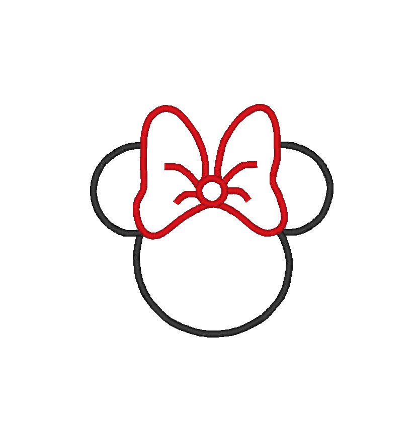 Minnie mouse bow mickey mouse bow clipart 4