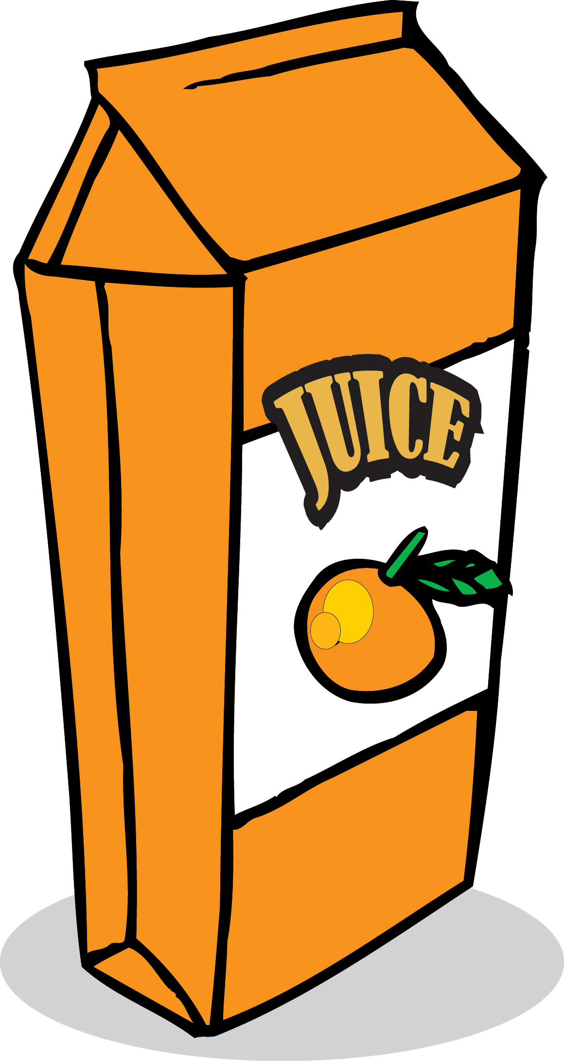 Orange juice carton clip art clipartfox