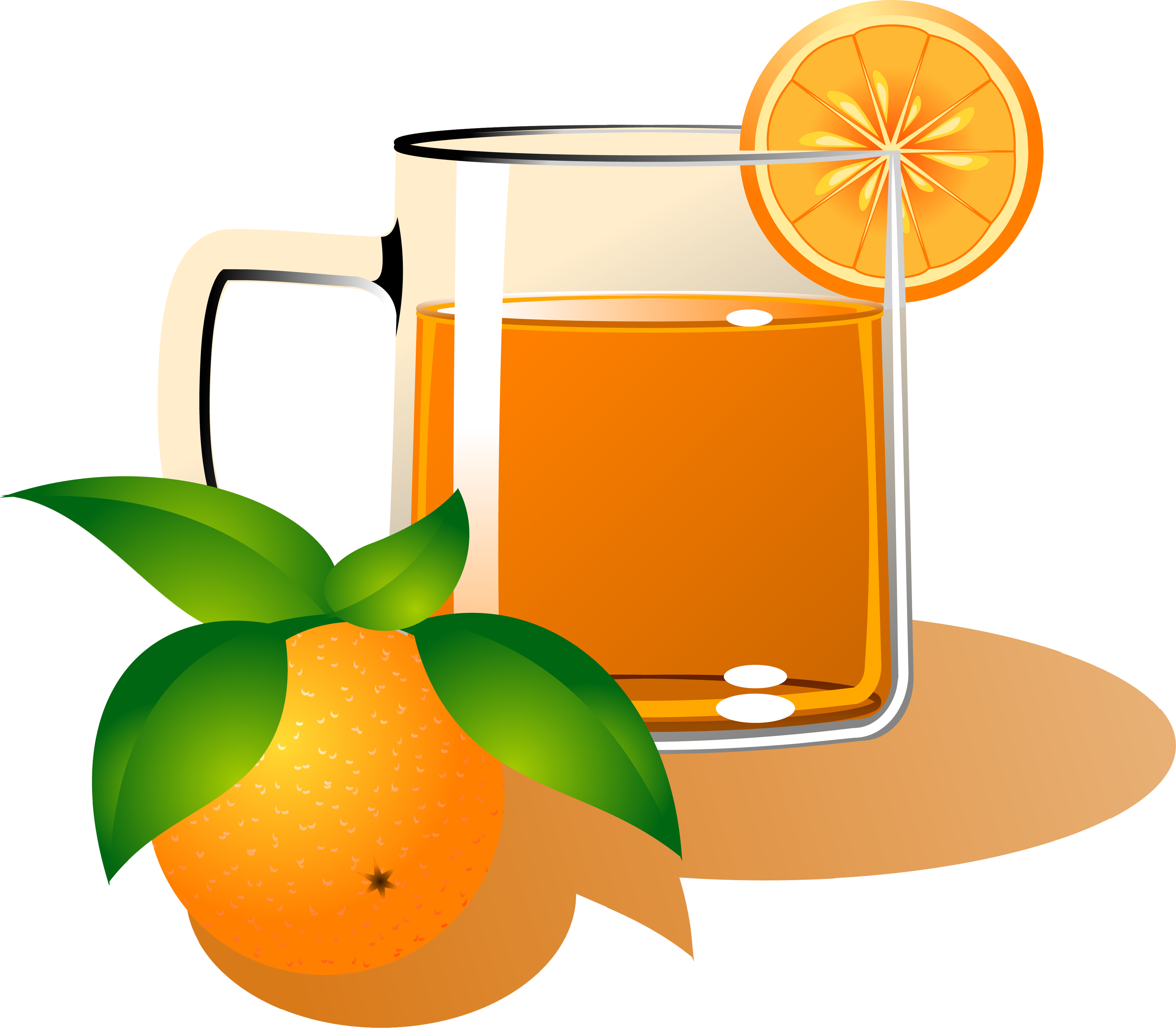 Orange juice clipart free images 2