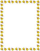 Printable candy corn border free pdf and downloads - WikiClipArt