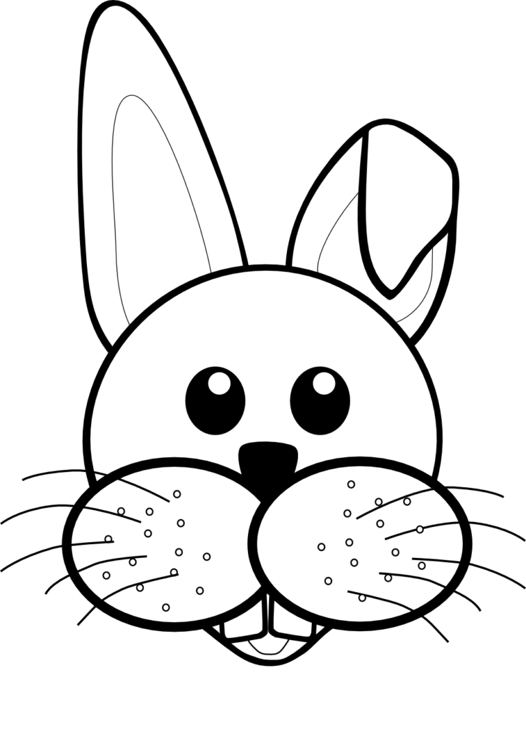 Rabbit black and white bunny black and white bunny rabbit clipart 3