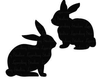 Rabbit  black and white rabbit clipart black and white 3