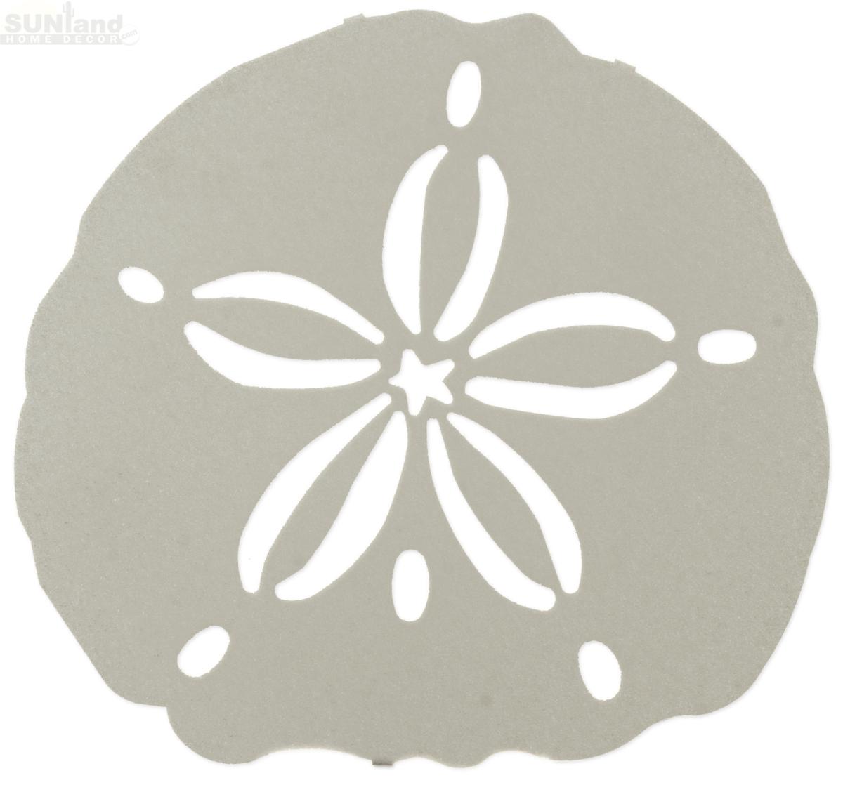 Sand dollar clipart with star in middle die cuts clipartfest