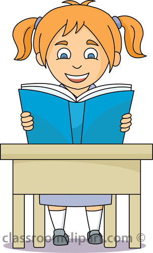 Students reading clip art free clipart images 3