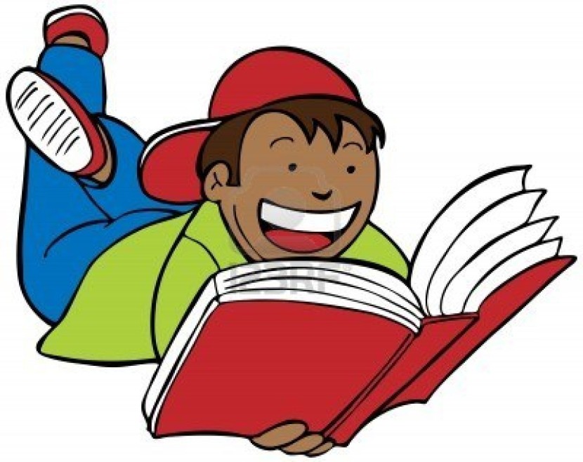 Students reading student reading clipart