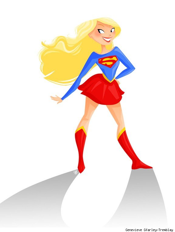 Super woman cartoon superwoman clipart cliparts and others art