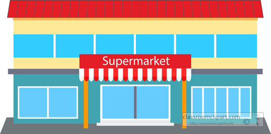 Supermarket clipart free images 3