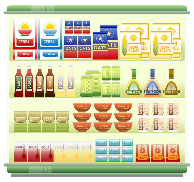 Supermarket shelves clipart clipartfest - WikiClipArt