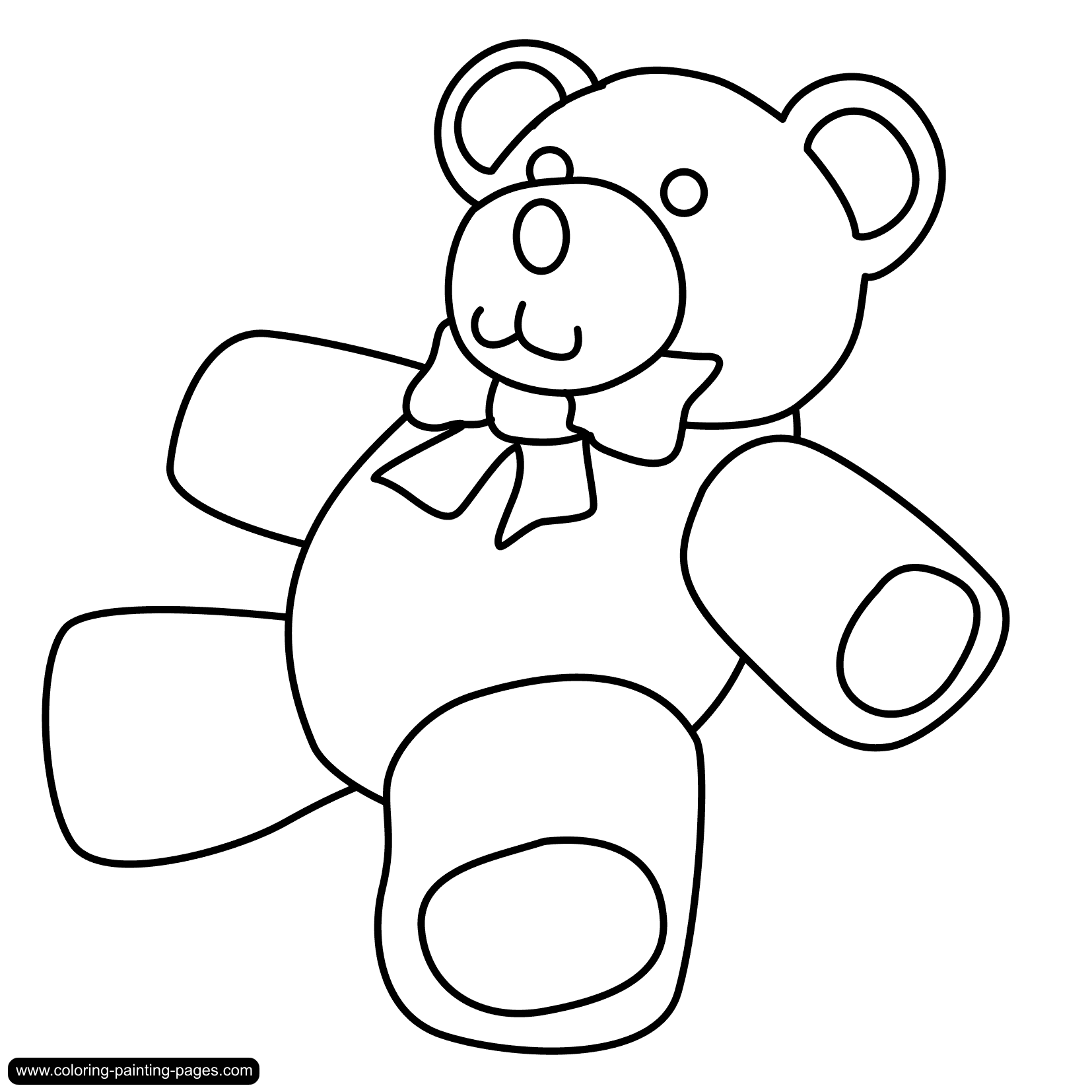 Teddy bear  black and white free teddy bear clipart black and white clipartfox