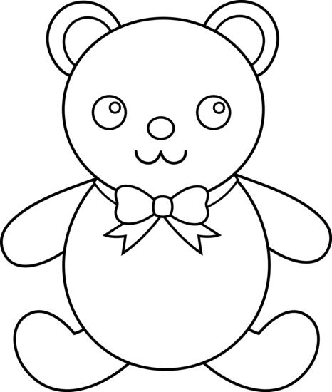 Teddy bear  black and white teddy bear clip art black and white free clipart