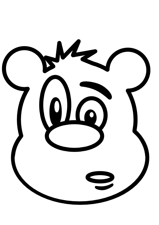 Teddy bear  black and white teddy bear clip art black and white