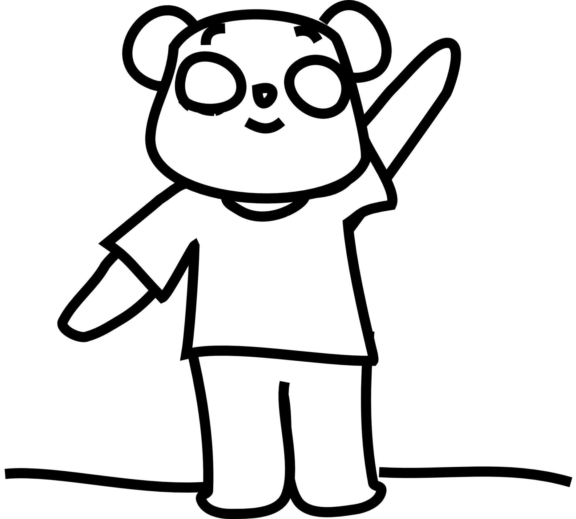Teddy bear  black and white teddy bear in black and white clipart free to use clip art resource