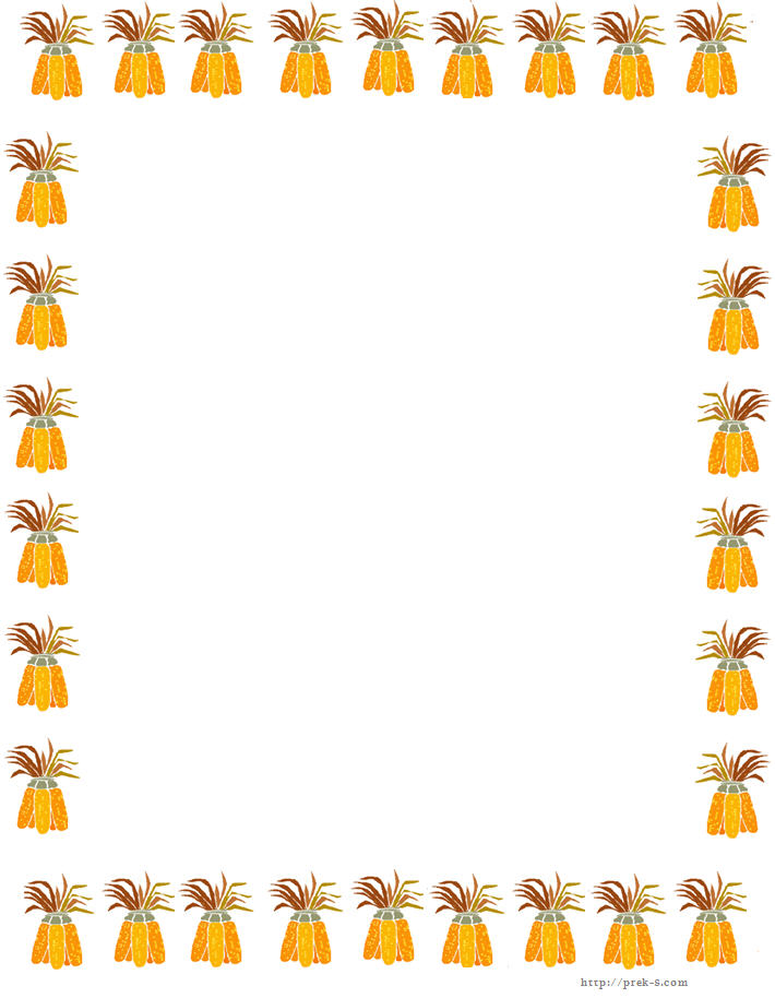 Thanksgiving border images thanksgiving borders clipart 3 2