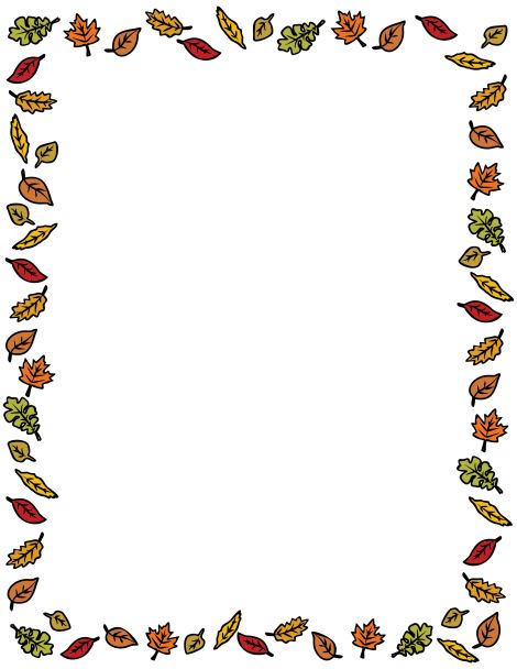 Thanksgiving border images thanksgiving borders clipart