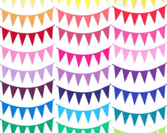 Triangle flag banners clipart clipartfest vintage pennant banner