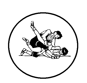 Vector wrestling clip art clipart wrestlers mid throw wikiclipart