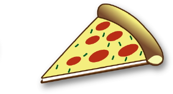 Cheese pizza clipart 6