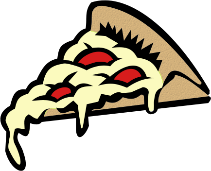 Cheese pizza clipart free images 2