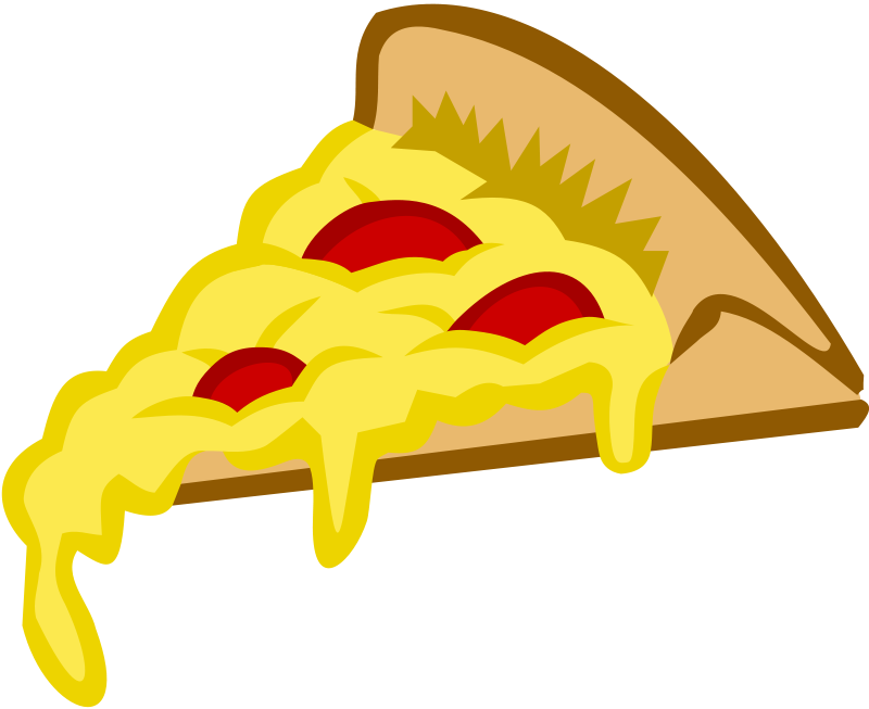 Cheese pizza clipart free images 3