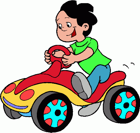 Child in toy car clipart clipartfest 2