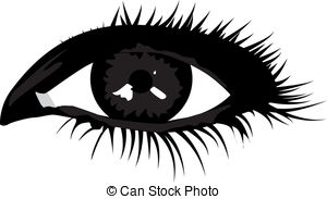 Eyes  black and white eye makeup clipart black and white clipartfest