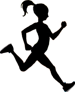 Girl running running girl free download clip art on clipart 3