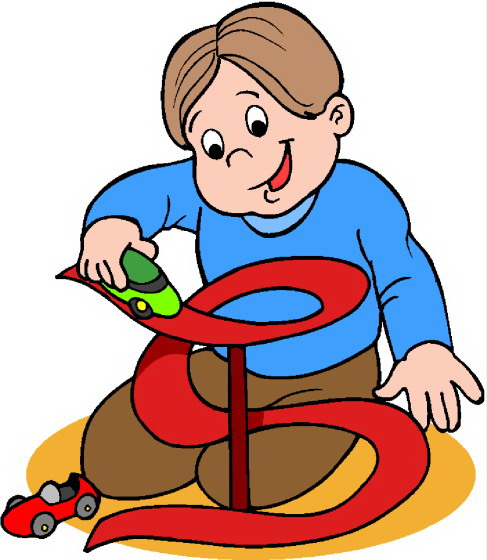 Kid playing toy car clipart clipartfest 2