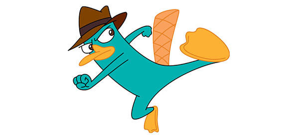 Mascot character perry the platypus free vector freevectors clip art