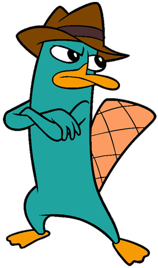 Perry the platypus clipart clipartfox 2