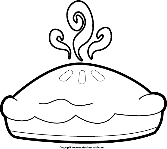 Pie  black and white apple pie black and white clipart 2