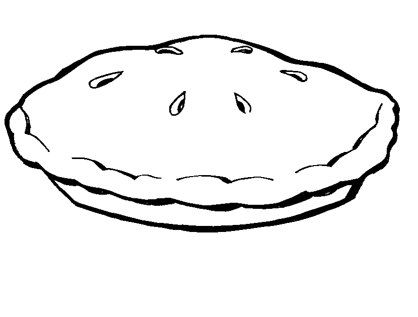 Pie  black and white pie clipart black and white 2
