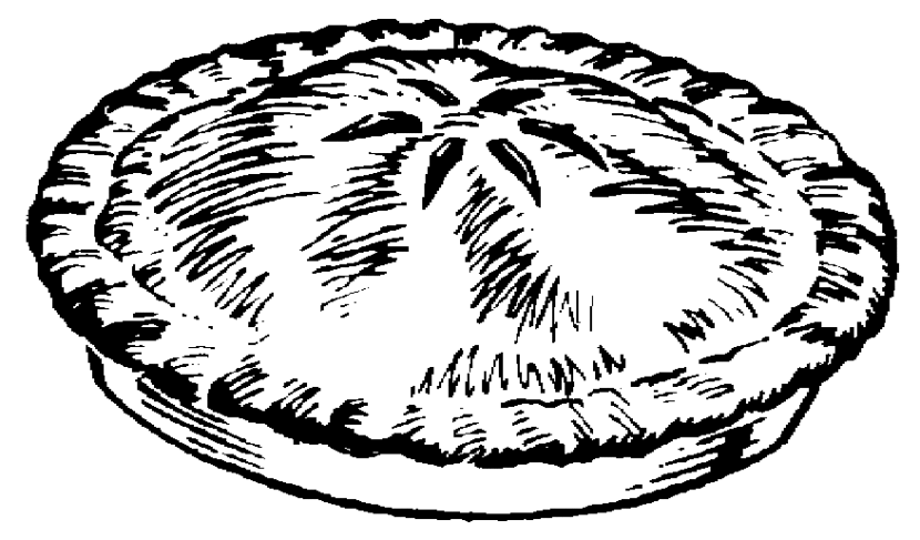 Pie  black and white pie clipart black and white 3