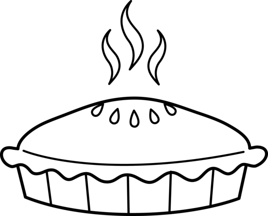 Pie  black and white pie clipart black and white