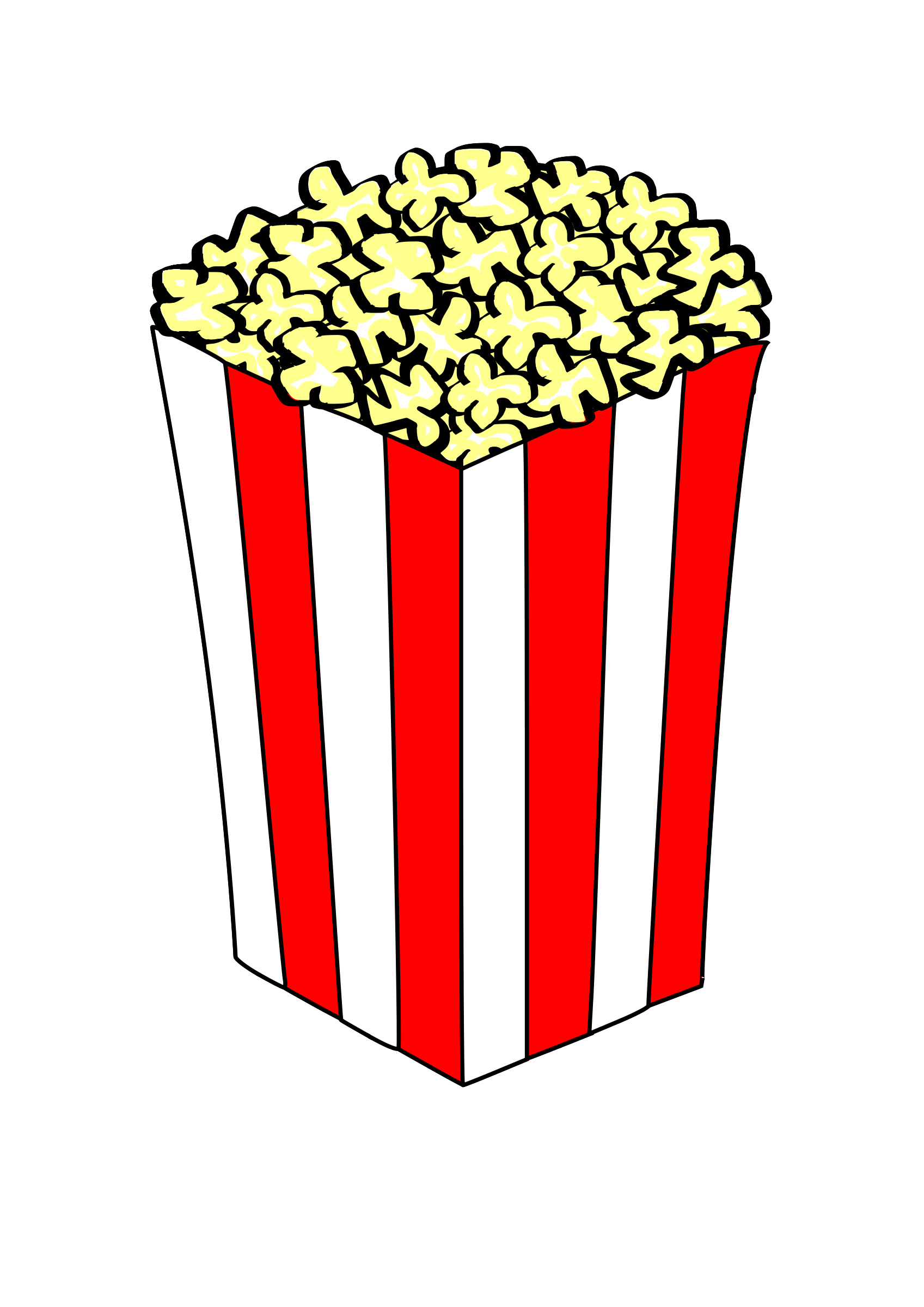 Popcorn kernel clipart transparent background clipartfest 2