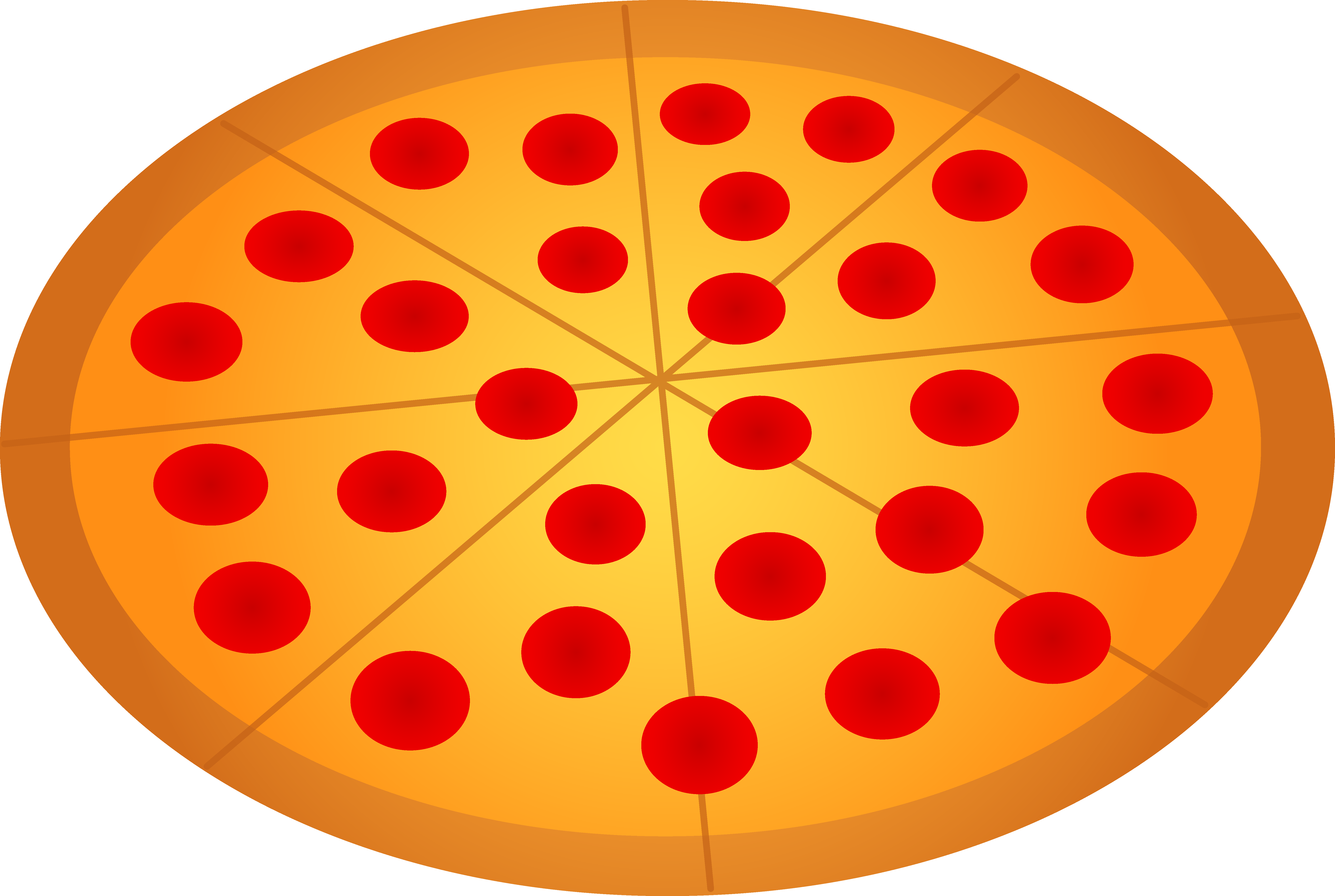 Slice cheese pizza clipart the cliparts