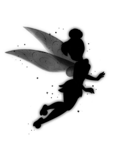 Tinkerbell black and white 0 ideas about tinker bell tattoo on 2