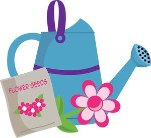 Watering can clip art gardening clipart image clip art