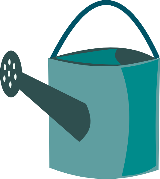 Watering can clipart 2