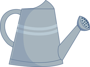 Watering can plant clipart clipartfest