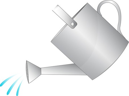 Watering can pouring water clip art clipartfest 3