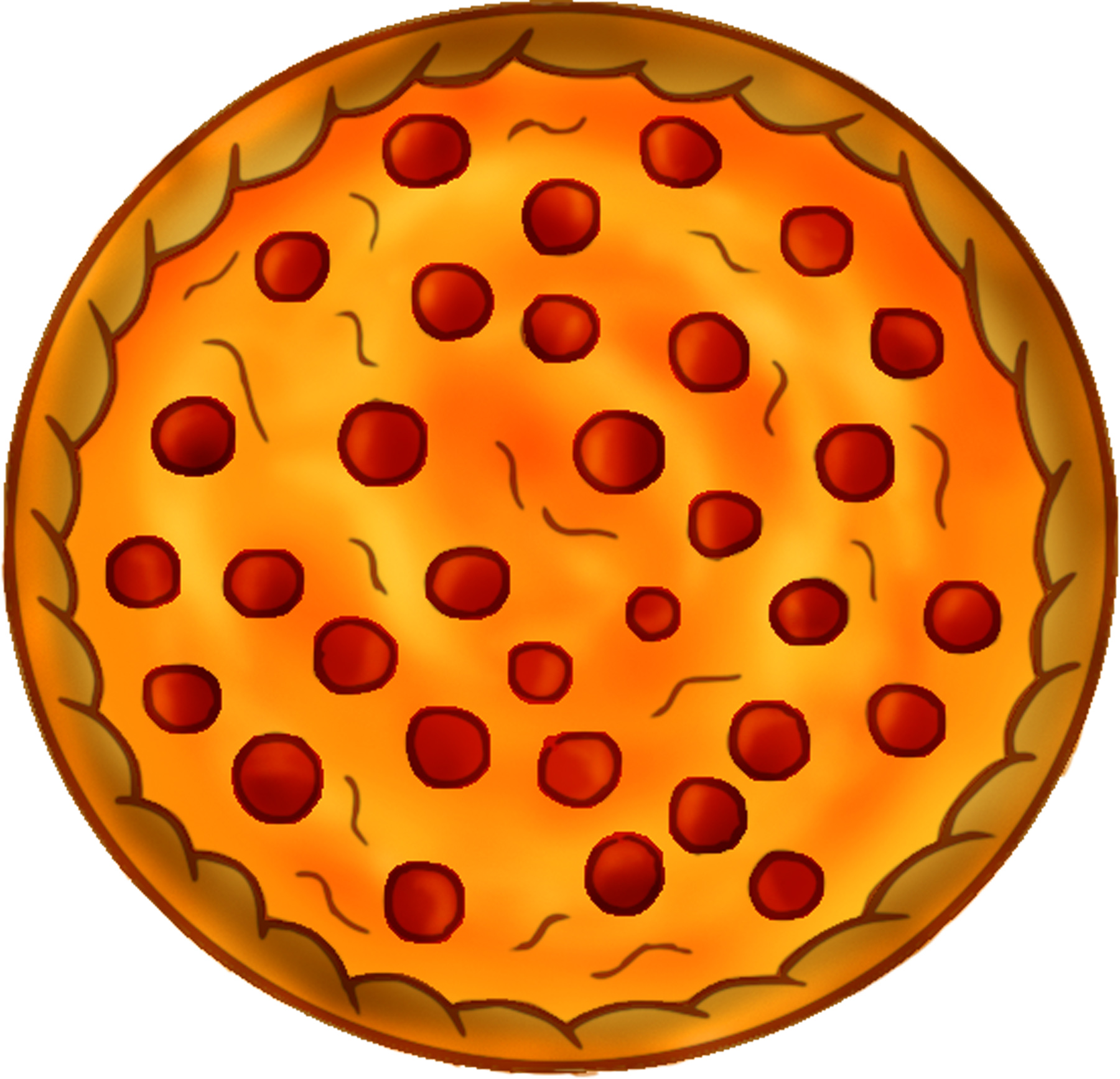 Whole cheese pizza clipart clipartfest 2