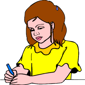 Write writing clipart free images 3