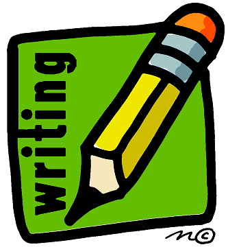 Write writing format clipart