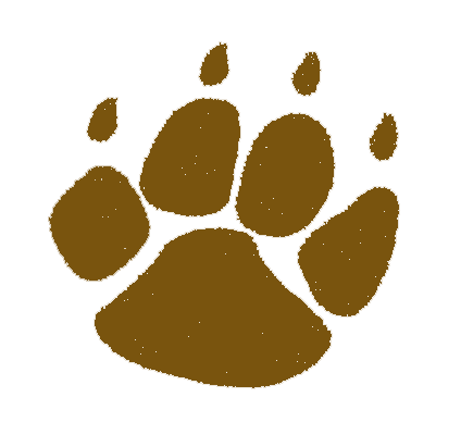 Bear claw grizzly paw print clip art clipartfest