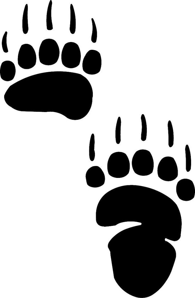 Bear claw showing post clipart 4