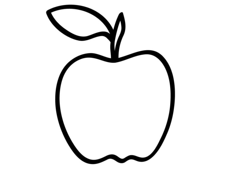 Fruit black and white apple clipart black and white fruit clipart ...