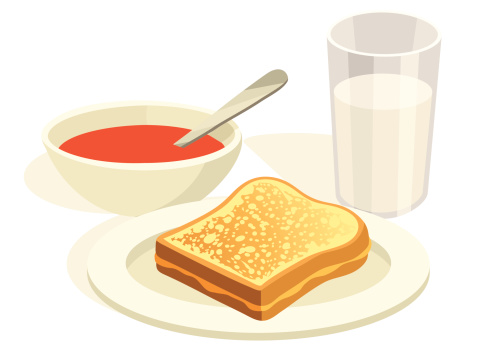 Grilled cheese and tomato soup clipart clipartfest 3